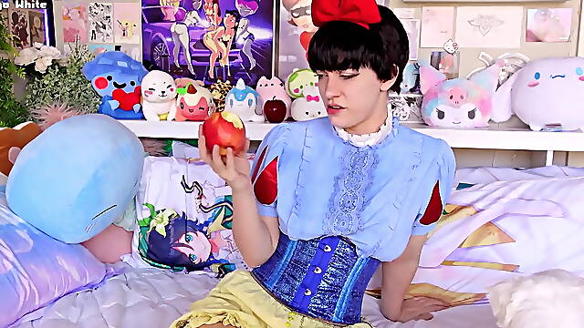 Femboy Snow White & the 7 Creampies! (reverse Trap)