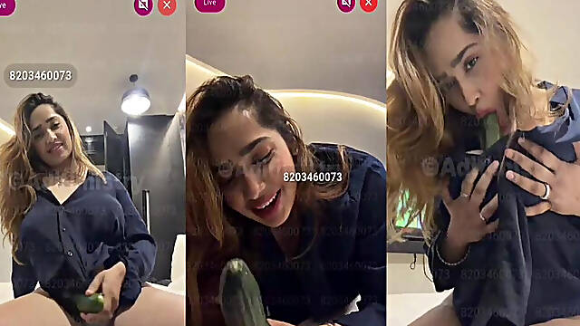 New Aditi Mistry Cucumber Live Show Nude Mms Telegram @AditiMistry09
