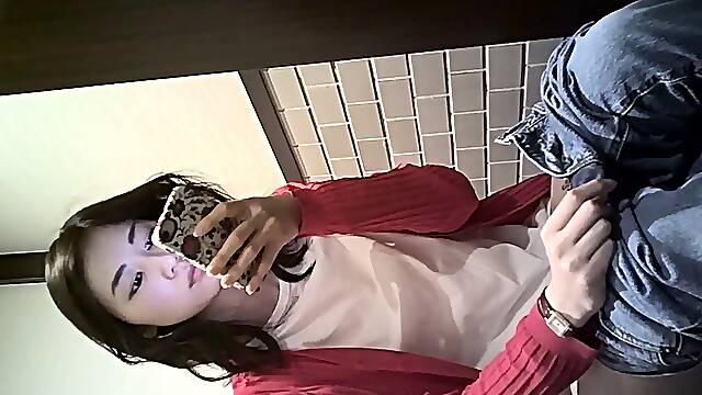 Horny asian teen masturbates on cam