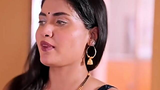 Sleaze indian milf has A load of peak all over moth