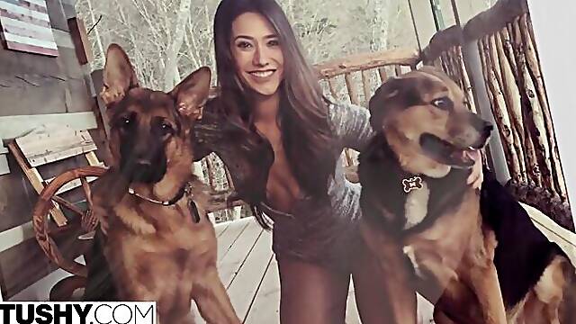 Ideal Jean Val Jean and Eva Lovia - babe video - Tushy