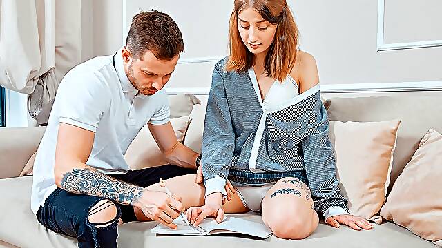 Sasha Paige in Studying Goes Better After Orgasm - Fuckstudies