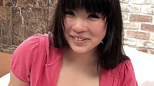 Big natural Tits Curvy Japanese Teen talk to Suck and Titjob in uncensored JAV Casting