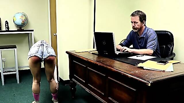 Paddled by a Female Administrator