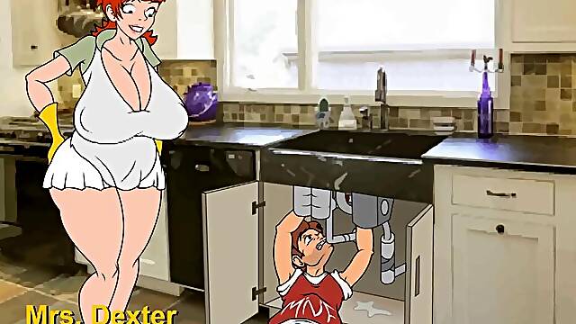 Busty Anime Redhead in Hardcore