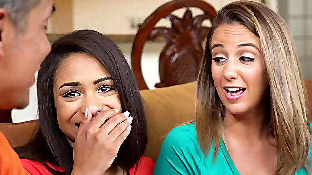 Graduation pt.1 Layla London get dicked & take first ever cumshot