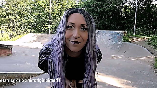 Public slut Crossdresser, themidnightminx