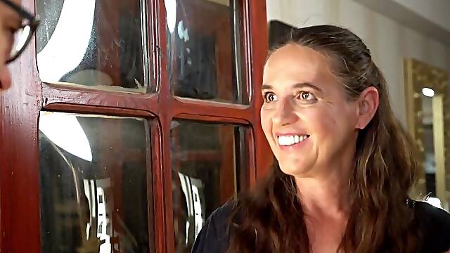 The leggy granny here is addicted to hardcore fucking