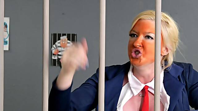 Leya Falcon taking on a big black cock in a fetish vid