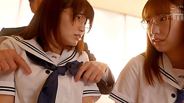[miaa-790] Teacher Will You Protect Us From Bullies? Two students 18+ With Glasses Ask For Help, So She Gives Them A Deal To Protect Them From Bullies Scene 2 - Teaser Video