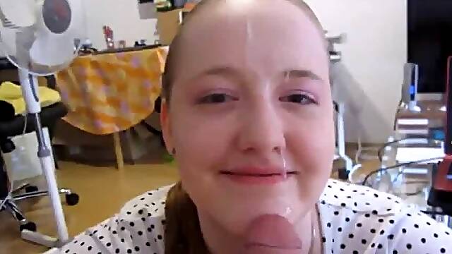 Homegirl-1Young Chubby Gf Pov Blowjob With Facial