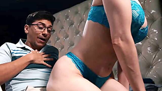 OMG stepmom, I'm gonna cum in my pants!