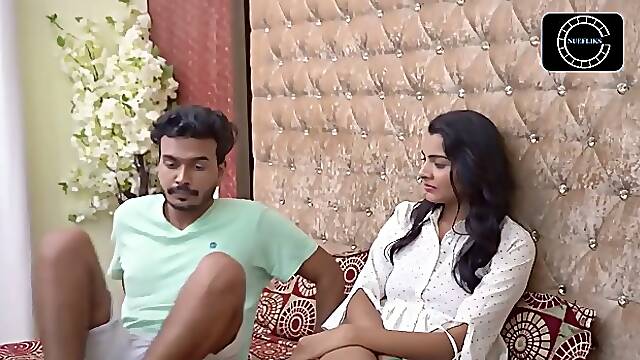 Sexy woman with big, firm tits lets her landlord fuck her in exchange for free rent