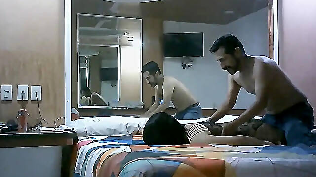 My Hot Step Cousin's Steamy Hotel Massage Turns Into Wild Sex