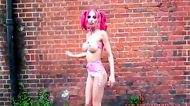 Almost Got Caught Fucking This Cute Skinny Girl On My Car * FULL VIDEO * WHORNY FILMS - Evilyn Jezebel