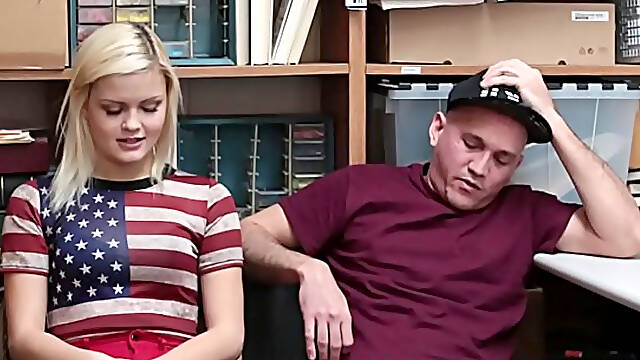 Cum faced amateur shoplifter sucks and fucks in hi def