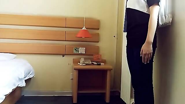 Chinese girl Apple spanked