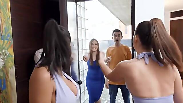 Funny Game Of Friends Ended With Hot Group Sex With Jordi El Nino Polla, Minni Joy And Sheila Ortega