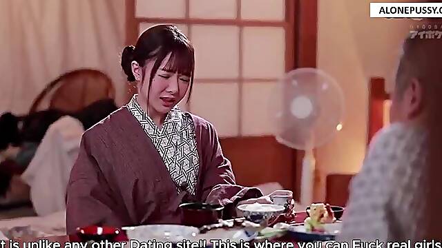 And This Disgusting, Horny Old Man Made Me Cum, Over And Over Again. Rio Kuriyama