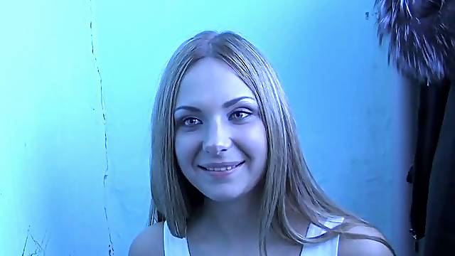 Cutie knows that her mouth and twat have to be used at work
