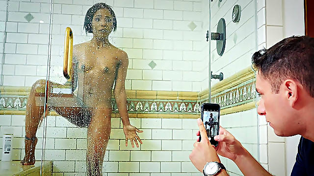 Tatooed Black Spinner Gets Sodomized By Mammoth White Cock