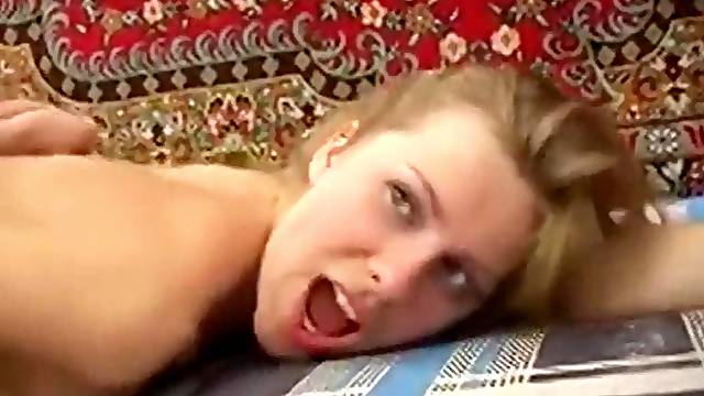 Russian Girl Tries Anal Sex For The First Time