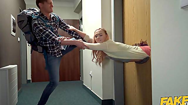 Stuck In A Door 1 - Fake Hostel