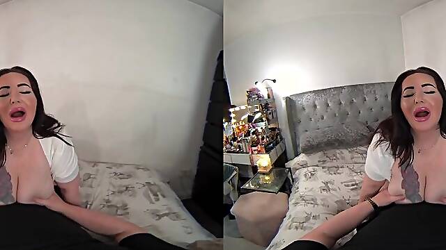 Gorgeous BBW VR exciting porn video