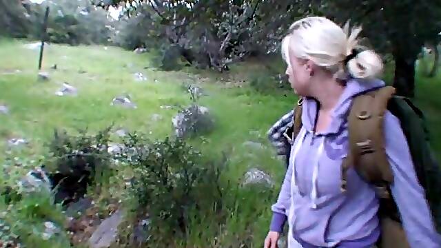 An Outdoor Camping Trip Turns Into a Lesbian Orgy