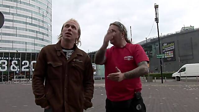 Vacationing stud fucks a sexy, skinny hooker in Amsterdam