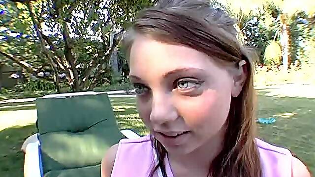 Outdoor cock sharing with Dirty Harry, Georgia Peach and Shawna Lenee