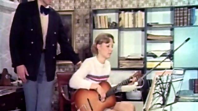 Retro porn video of a blonde wife being fucked by her man