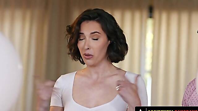 ACCIDENTAL GROUP SEX - Lascivious Casey Calvert Gets Team-fucked By Bored Studs