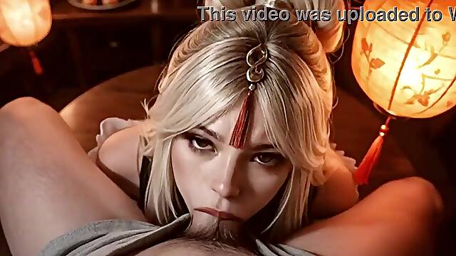 I reserved the whole restaurant for a date with Ninguan, and it was worth it - I took all her lustful wholes[AI]