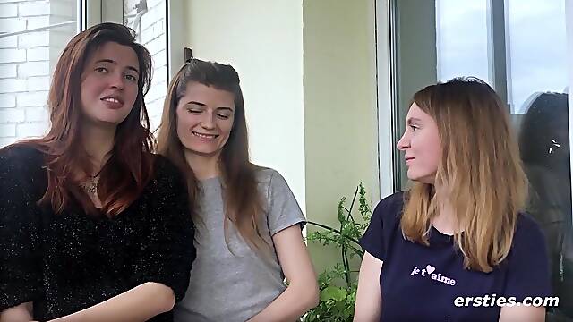 Ersties - 3 Hawt Sweethearts Have Hawt Sex