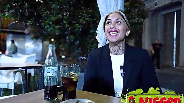 Bareback anal-act of love, butt to throat. BBC for doxy Valeria del Rio, one more interracial on Nigged