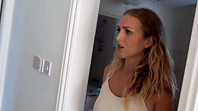 Old stud bangs golden-haired teen! Absolutely being banged at open abode! Amelie Lei, Facial, Fellatio, german, riding, Cowgirl