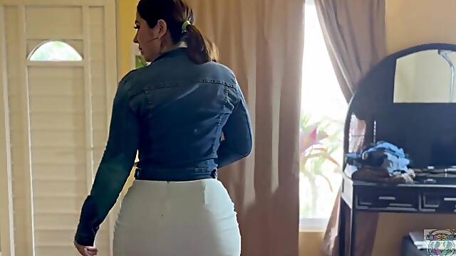 Mexican butt asks for a job and screws her boss in the interview!!