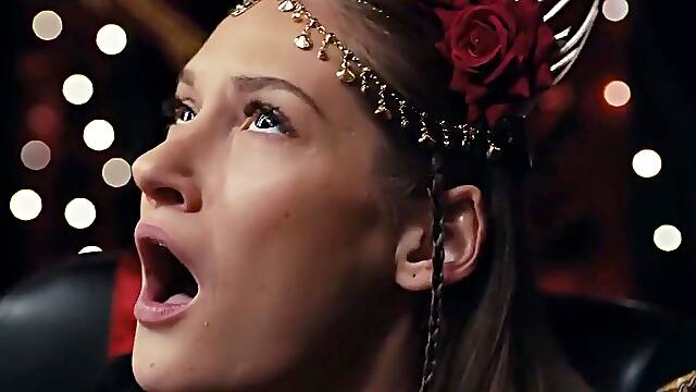 Angel Swallowing Tgirl Cum - Redhead Mesmerized Into Submission by Shemale hentai Witch