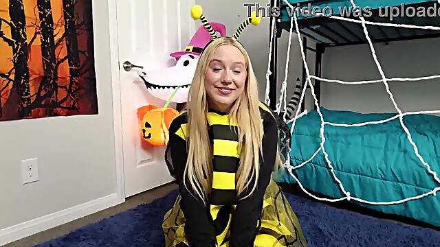 Step Sis Craves Her Bros Candy Penis - Kallie Taylor
