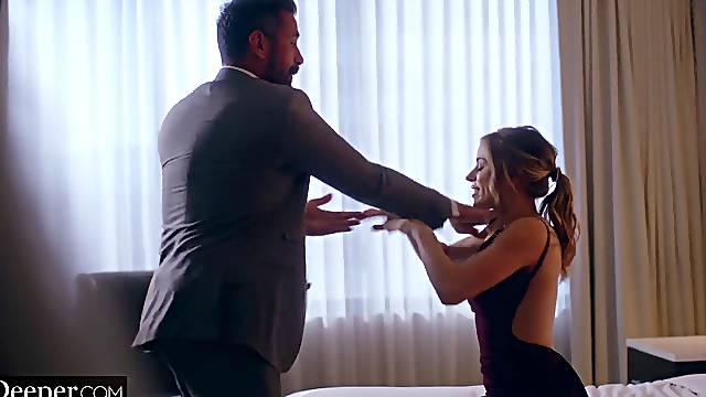 Deeper. Bridesmaid Anna Claire distracts the jilted groom