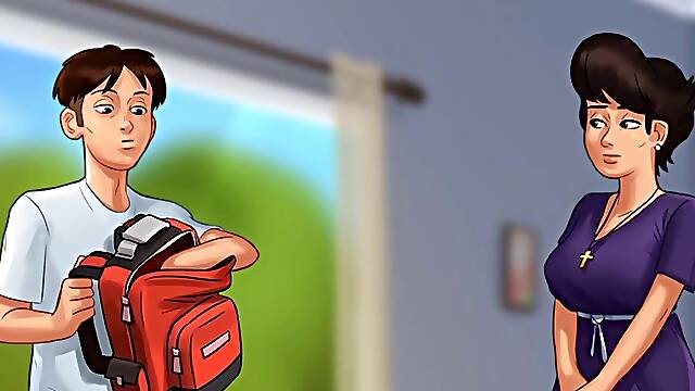 HELEN new corset - SUMMERTIME SAGA - GAMEPLAY