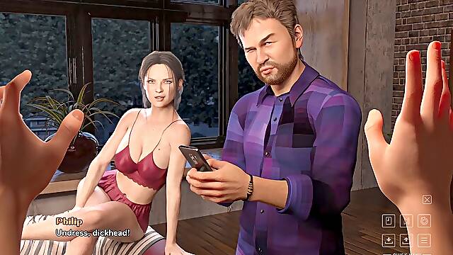 Life In Santa Country-EP1V0.trio.0 PART four KAREN REMAINED FROZEN WHEN I show MY COCK