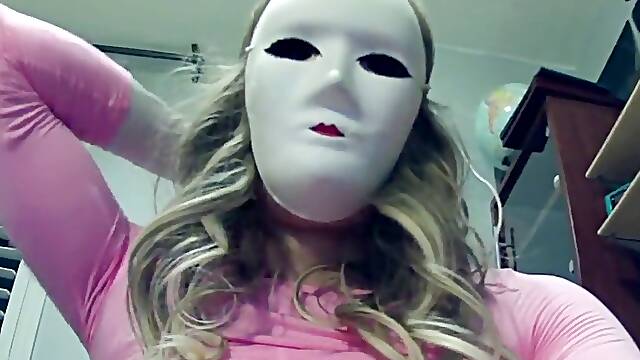 Rosy Jane Pt7! Close ups of Amys rubber parts as you wear her white mask!