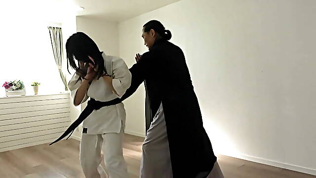 Saki Konno &amp; Natsuki Nagahara - Regional First Place Marathon Runner. Hardcore Fuck With An Athletic Beauty.