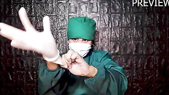 Asmr Surgical Latex Gloves Fetish