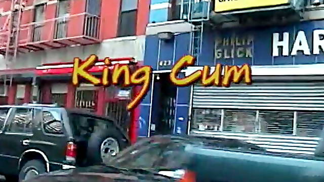 Thug fucks hot ebony chick bareback in Harlem