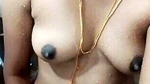 Swetha tamil wife nude bathing 