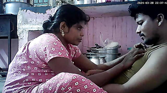 Indian village house wife sexy kissing