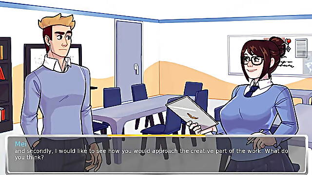 Academy 34 Overwatch (Young &amp; Naughty) - Part 8 A Crush For Teacher Mei By HentaiSexScenes